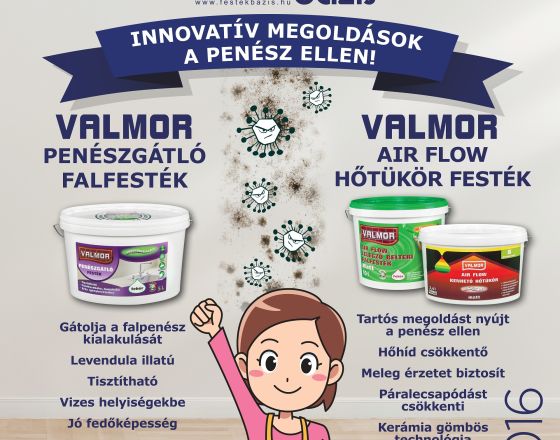 Innovatív megoldások a penész ellen