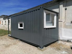 Coror Rapid Zománc Antracit, Iroda konténer, Autókölcsönző és Gumiszervíz, Szombathely