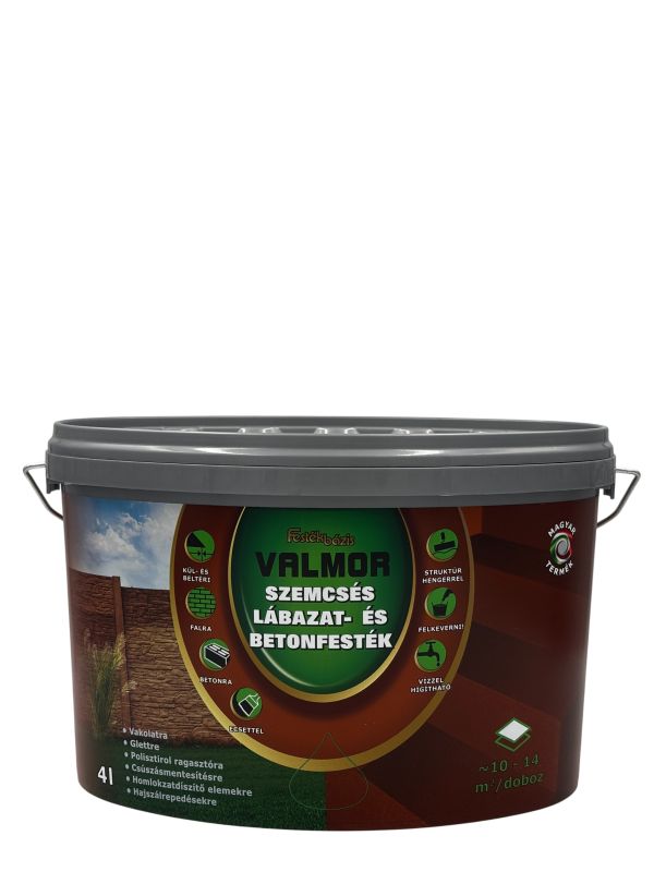 VALMOR Szemcsés Lábazat- és Betonfesték